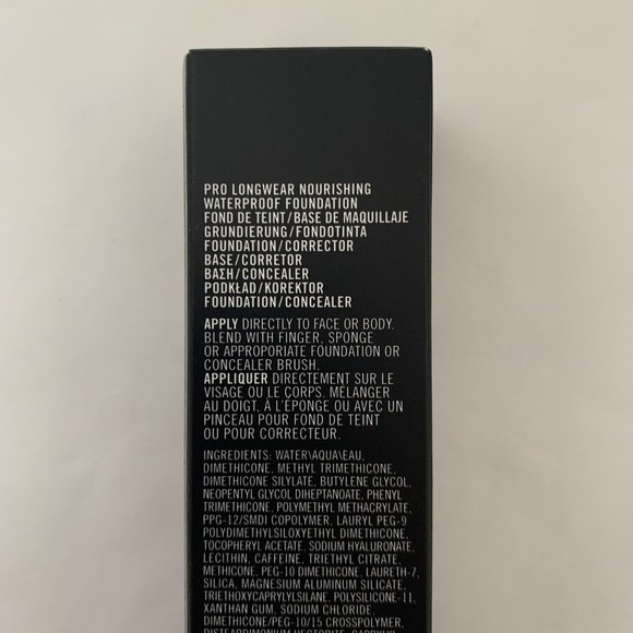 New MAC Pro Longwear Nourishing Waterproof Foundation NW13 New Factory Sealed - Picture 7 of 11